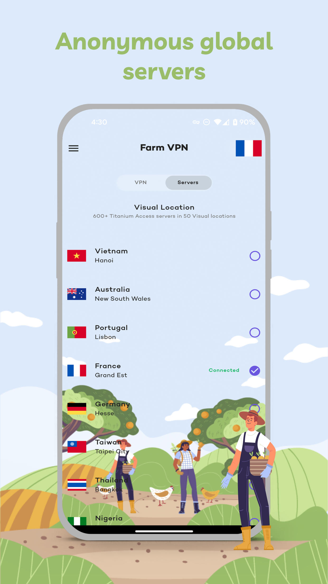 Screenshot 3 of Farm VPN: Proxy Plus, Powerful 