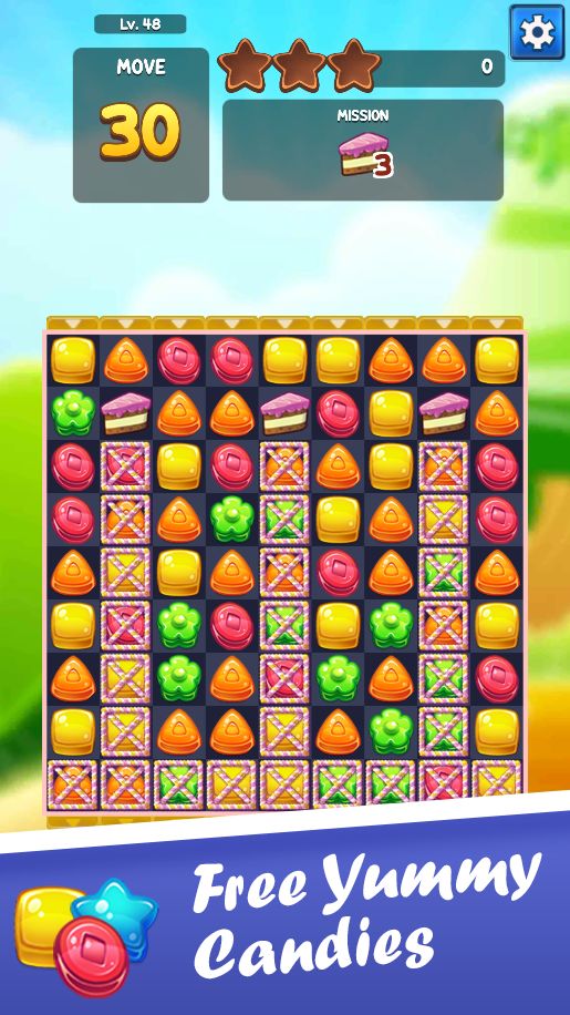 Candy World Blast - Cooking Cake Saga screenshot game