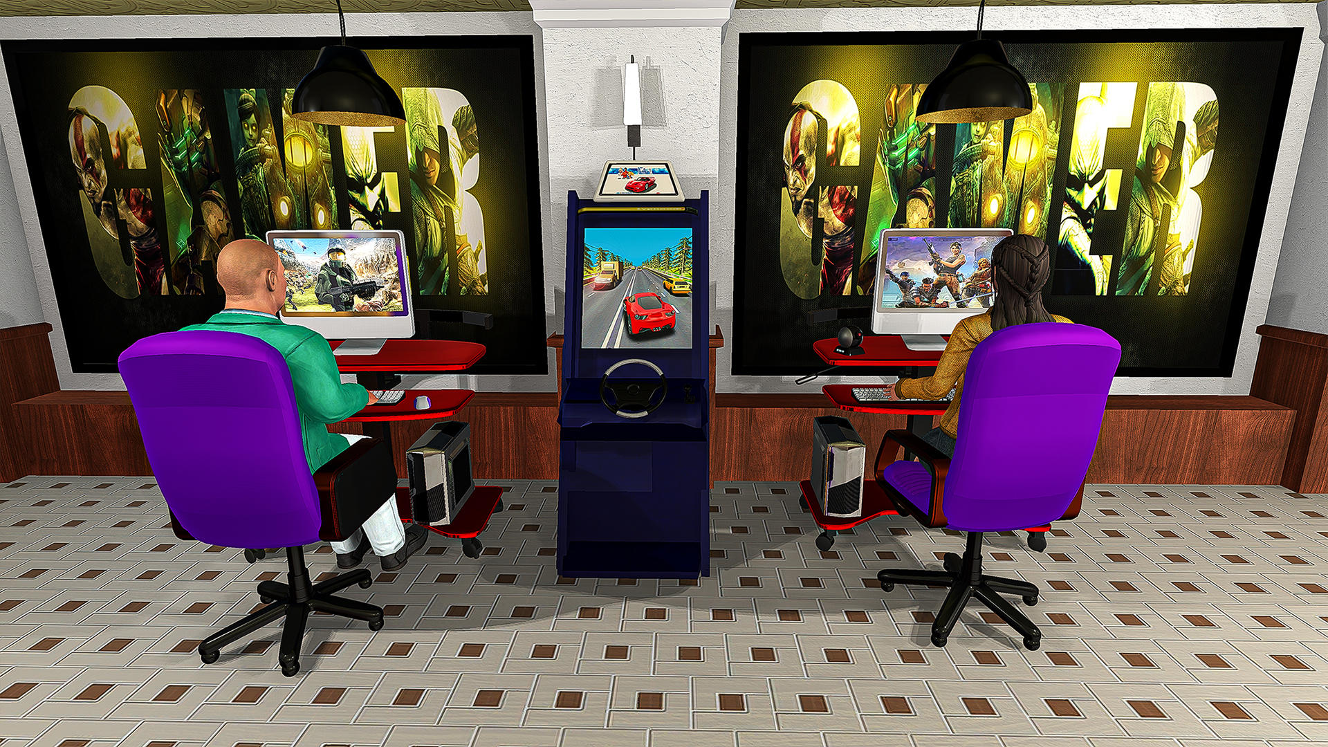 Screenshot of Internet Cafe Gamer Simulator!
