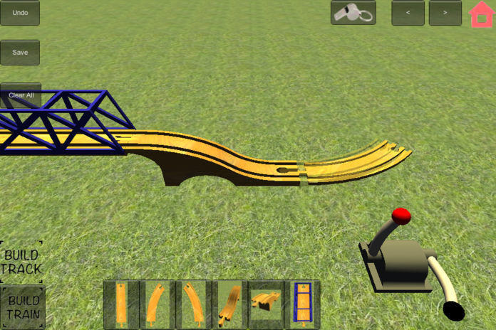 Kids Train Construction Set Game Screenshot