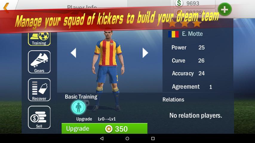 Soccer league Game Screenshot