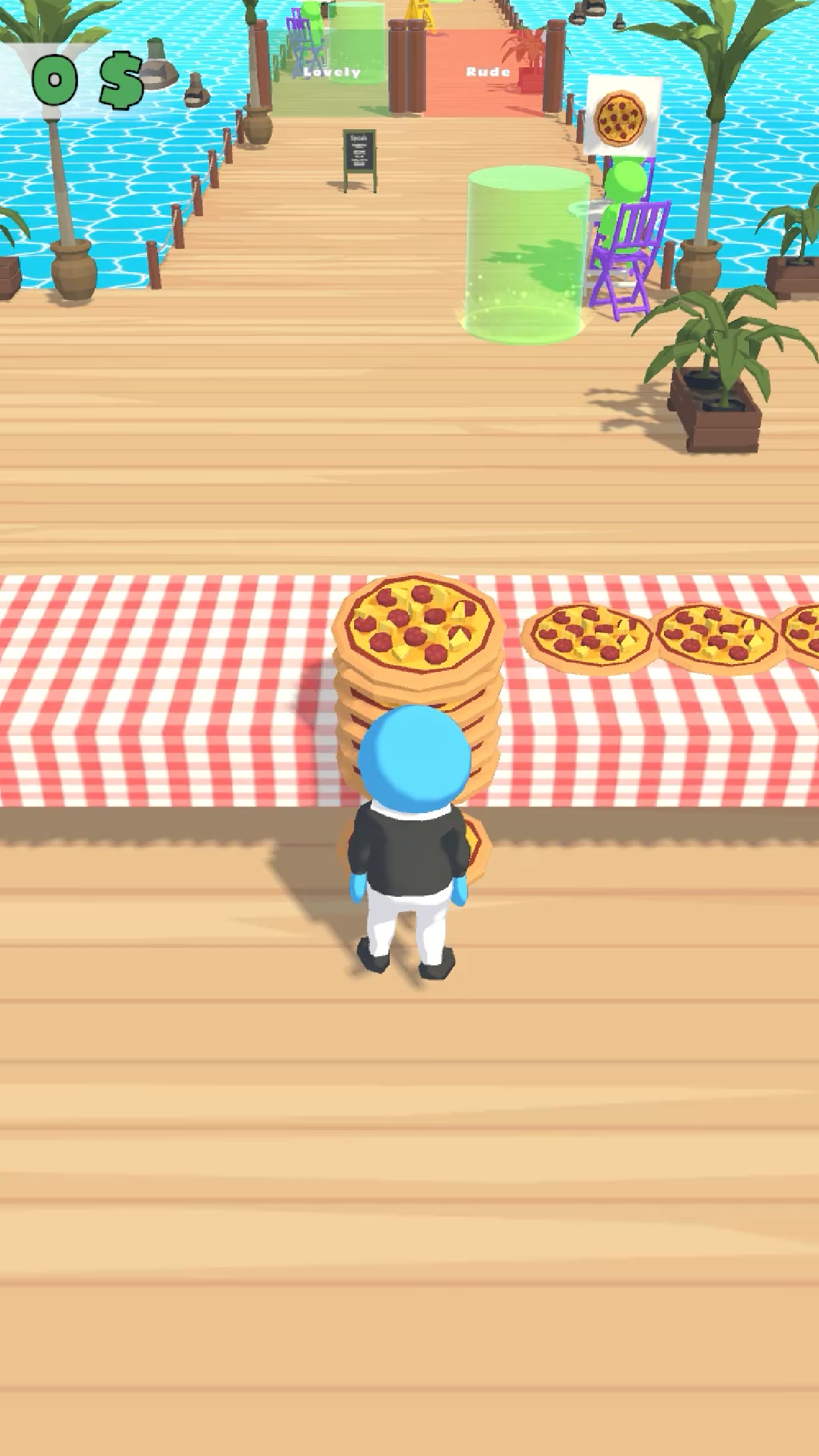 Waiter Rush ゲームのスクリーンショット