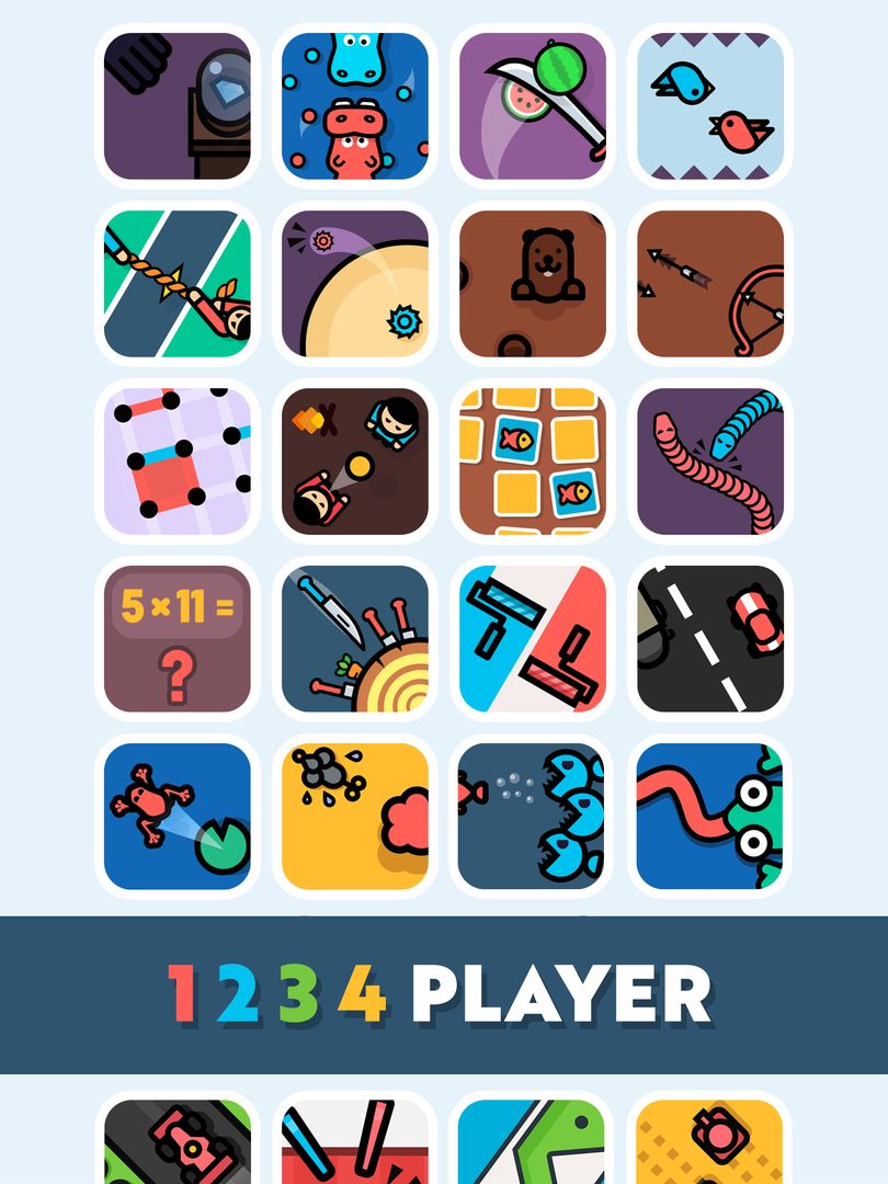 1 2 3 4 Player Games - Offline ภาพหน้าจอเกม