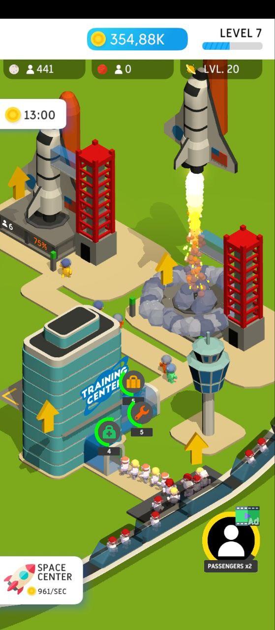 Скриншот игры Space Idle - Conquer space