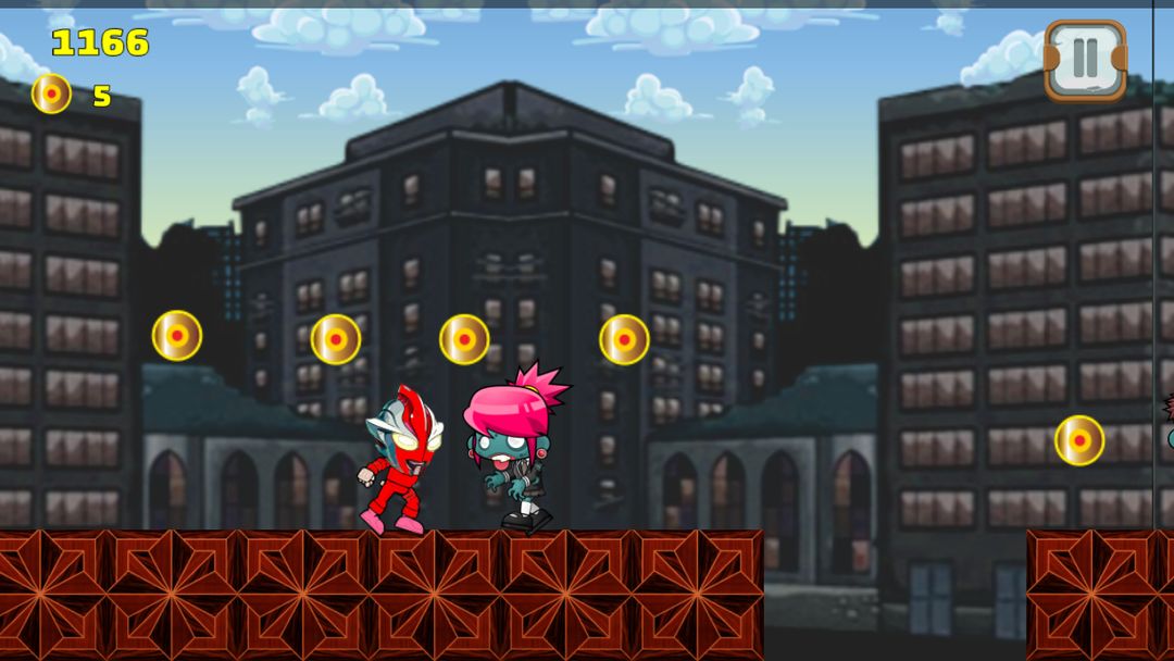 Screenshot of Ultra Hero Run