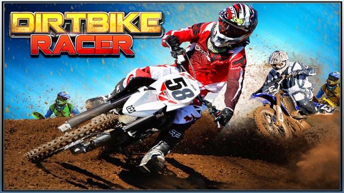 Dirt Bike Motorcycle Race Game Screenshot