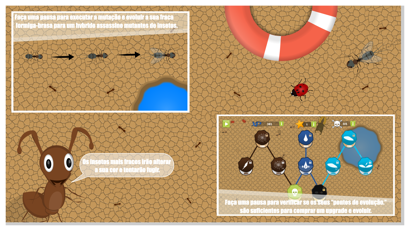 Screenshot 1 of Evolução das formigas 2 - Vida 1.2.9