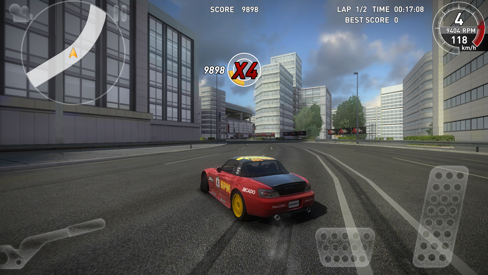 Screenshot 1 of Lite Perlumbaan Kereta Drift Sebenar 5.0.8