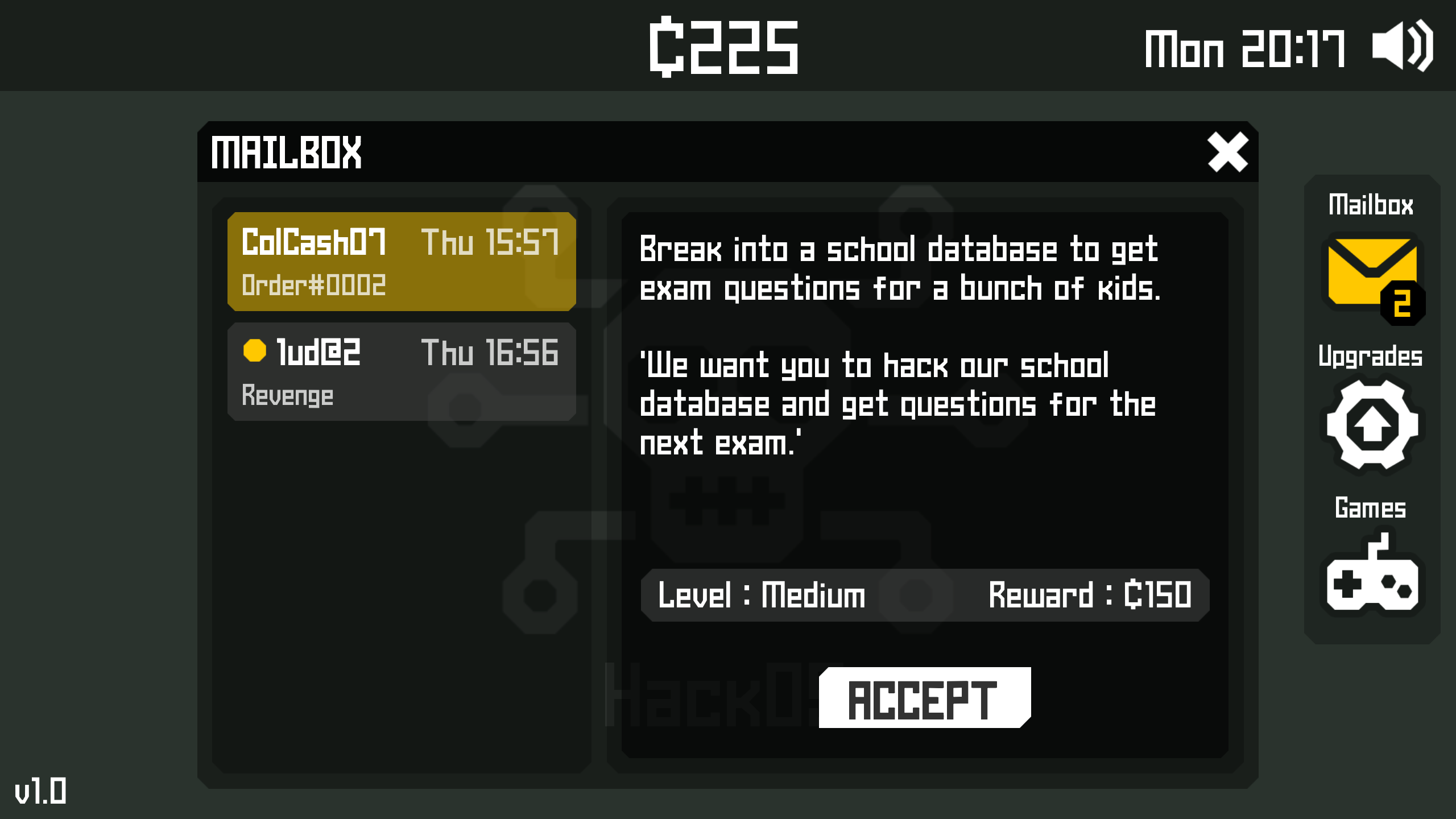 HackEm Game Screenshot