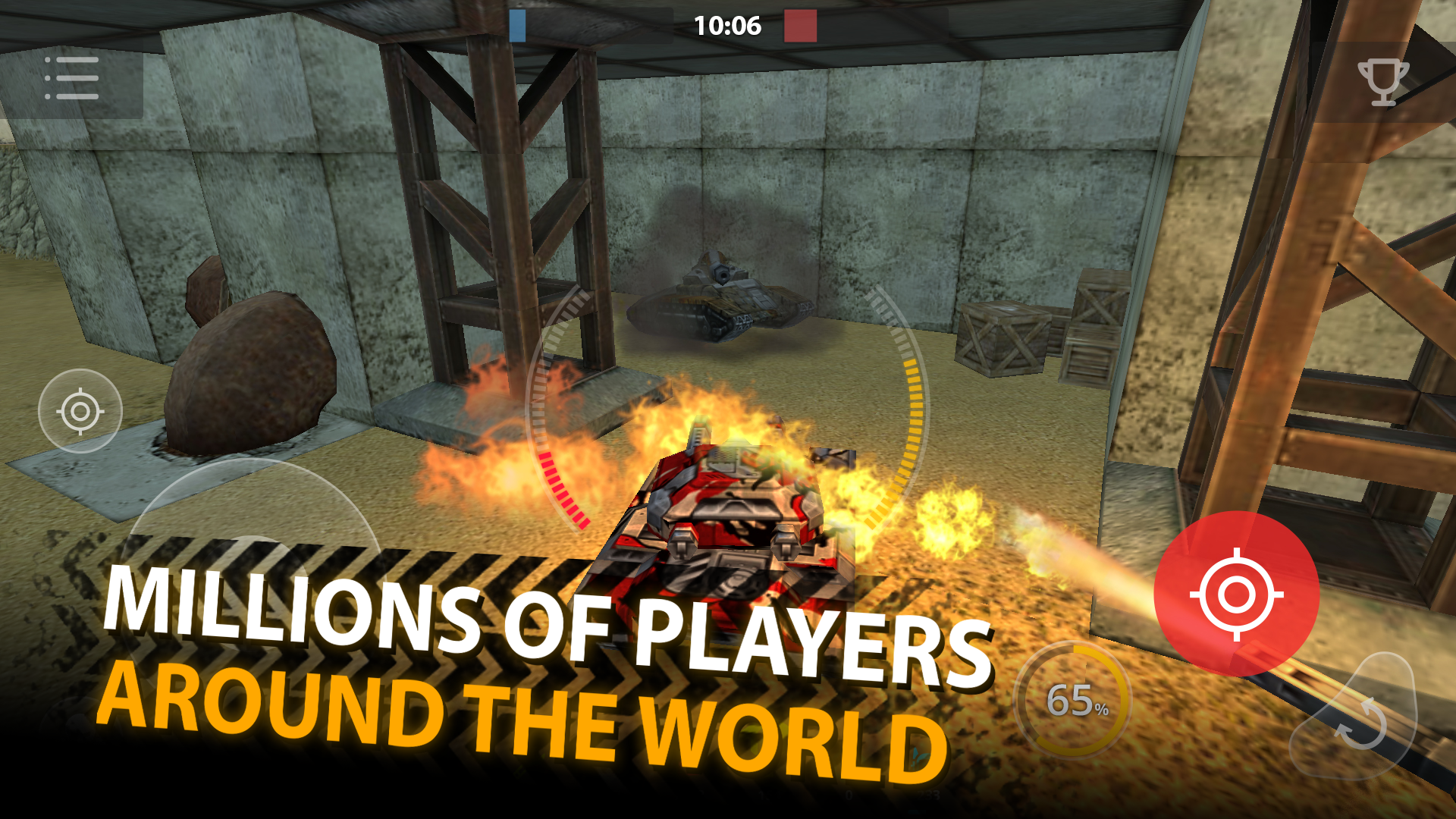 Screenshot 1 of Tanki Online – multiplayer tank action 2.0.0 (build 2002432124)