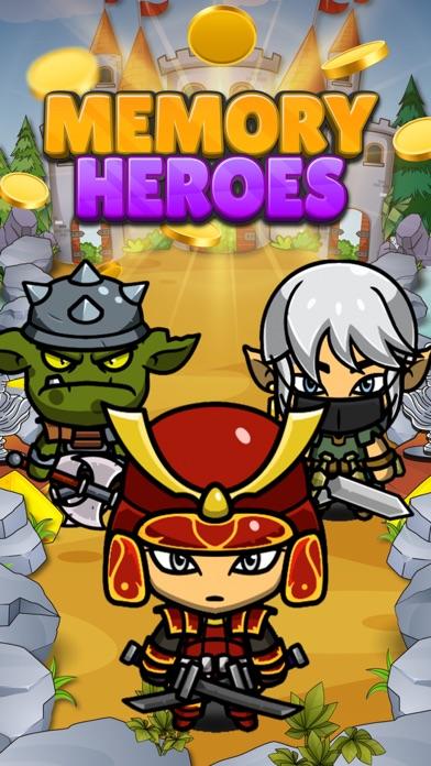 Memory Heroes Game Screenshot