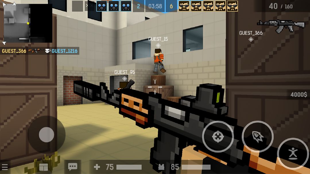 Screenshot of BLOCKPOST Mobile: PvP FPS