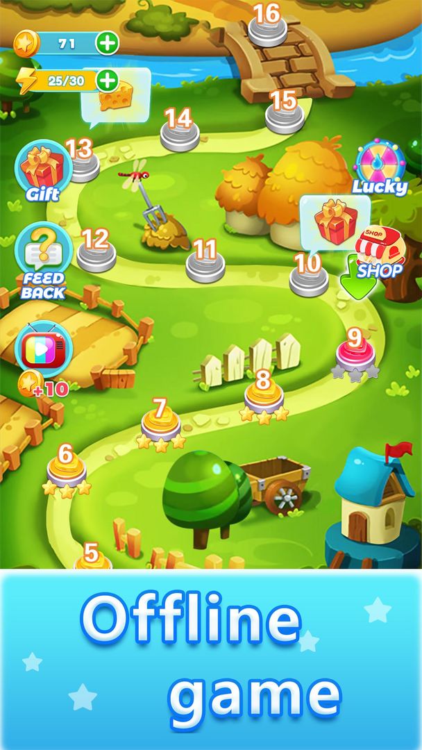 Screenshot of Candy Smash: Sweet Crush Match 3 Games
