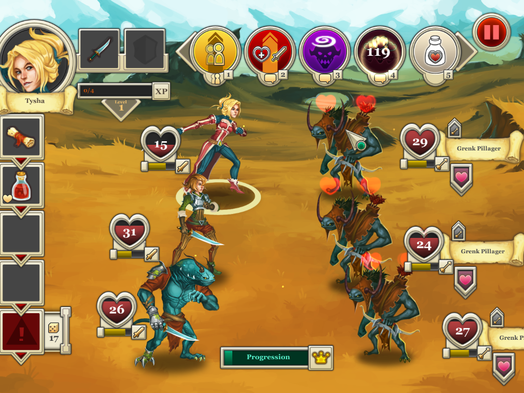 Heroes & Legends: Conq Kolhar Game Screenshot