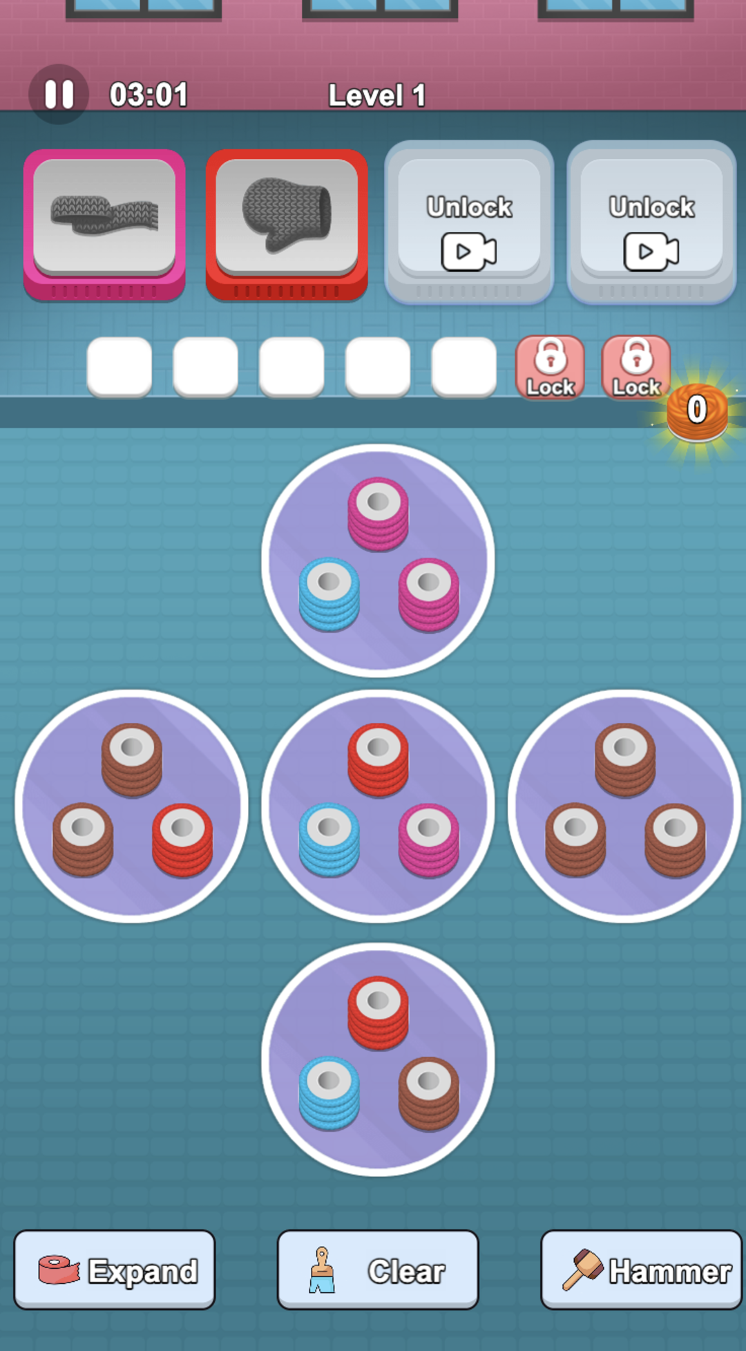 Wool Sort Master Game Screenshot