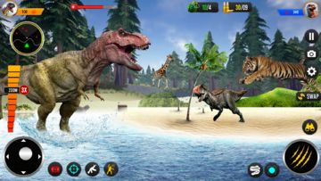 Wild Hunter Dino Shooting Game Game Screenshot