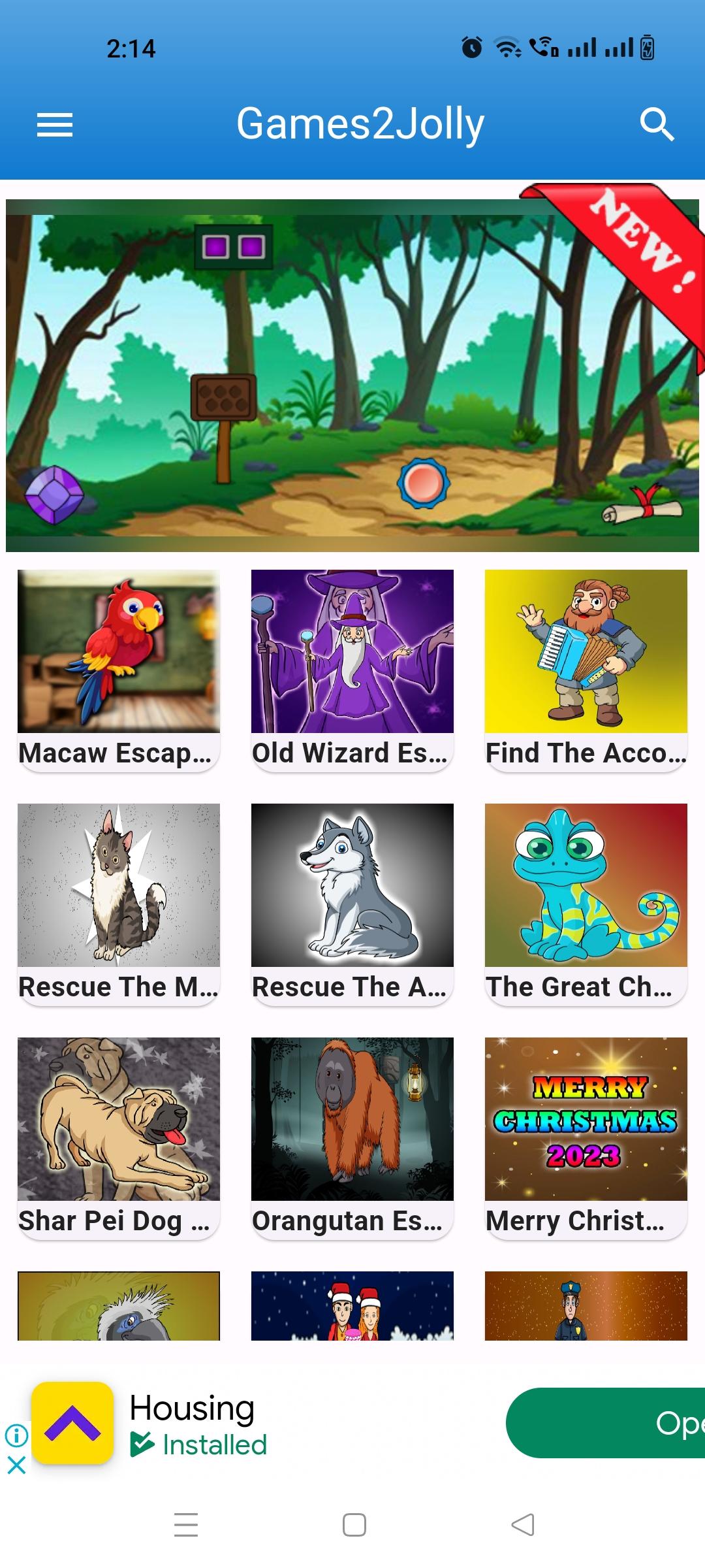 Games2Jolly: All in One Games Game Screenshot