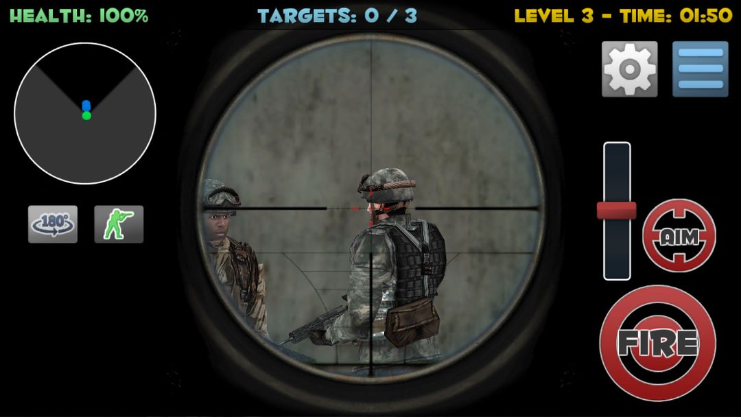Sniper Commando Assassin 3D screenshot game