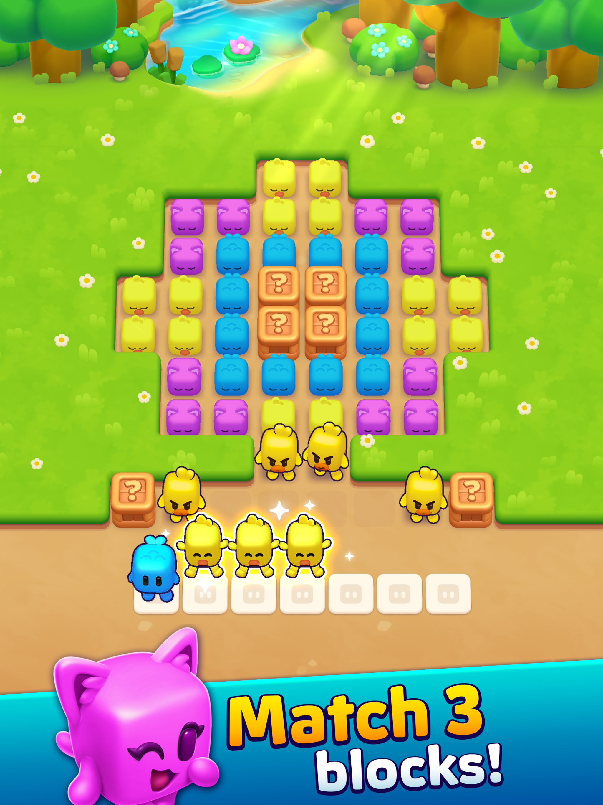 Скриншот игры Block Jam: 3D Color Puzzle