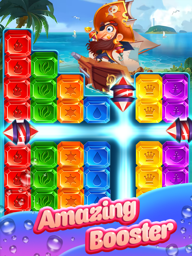 Diamond Cube Blast Free Puzzle Game Screenshot