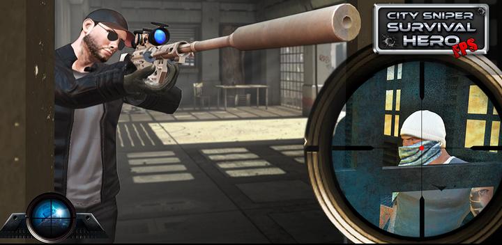 Banner of City Sniper Survival Hero FPS 1.7