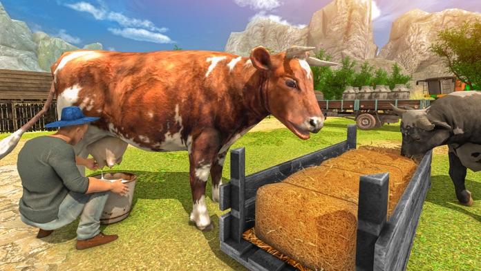 Village Animal Farm Simulator Game Screenshot