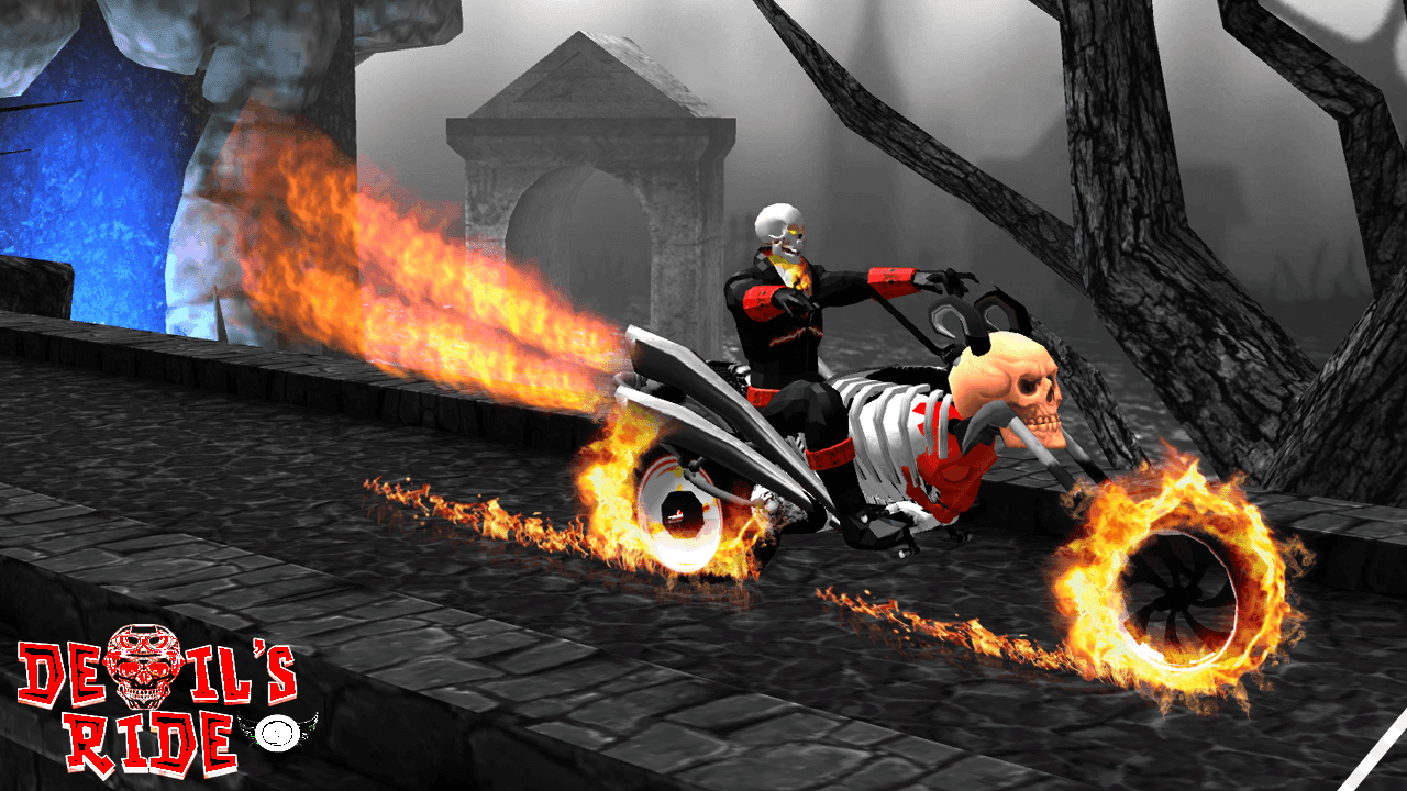 Screenshot 1 of Devil's Ride: jogo de acrobacias de bicicleta 3.2
