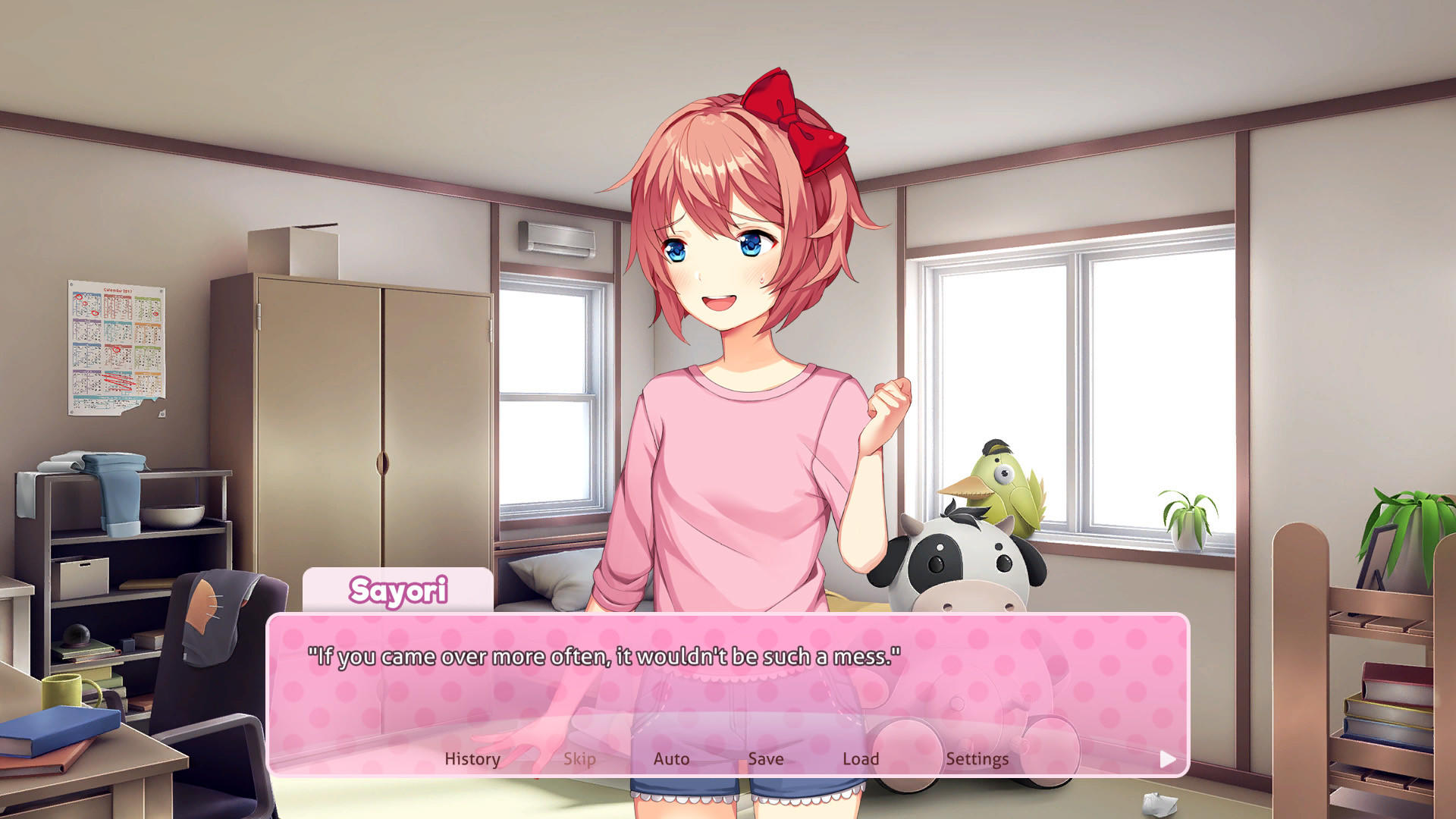 Doki Doki Literature Club Plus! Game Screenshot