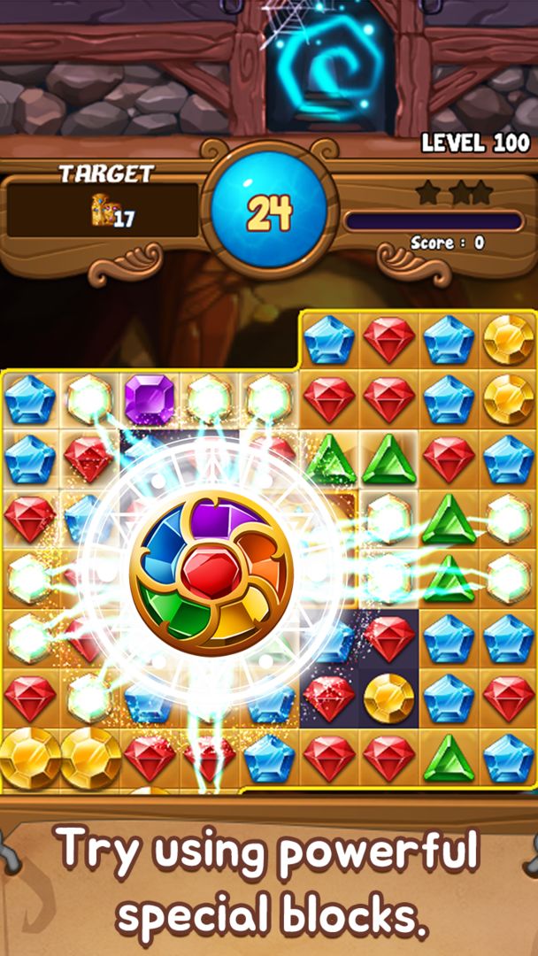 Screenshot of Jewels Time : Endless match