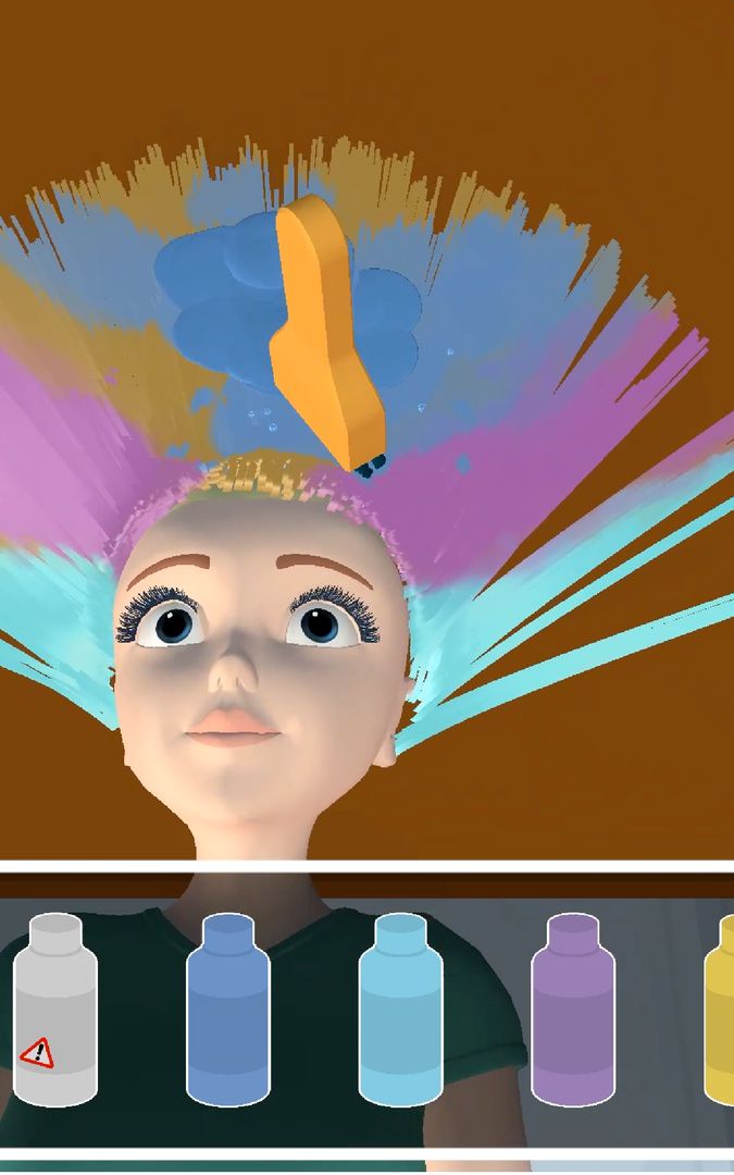 Hair Dyeing ภาพหน้าจอเกม