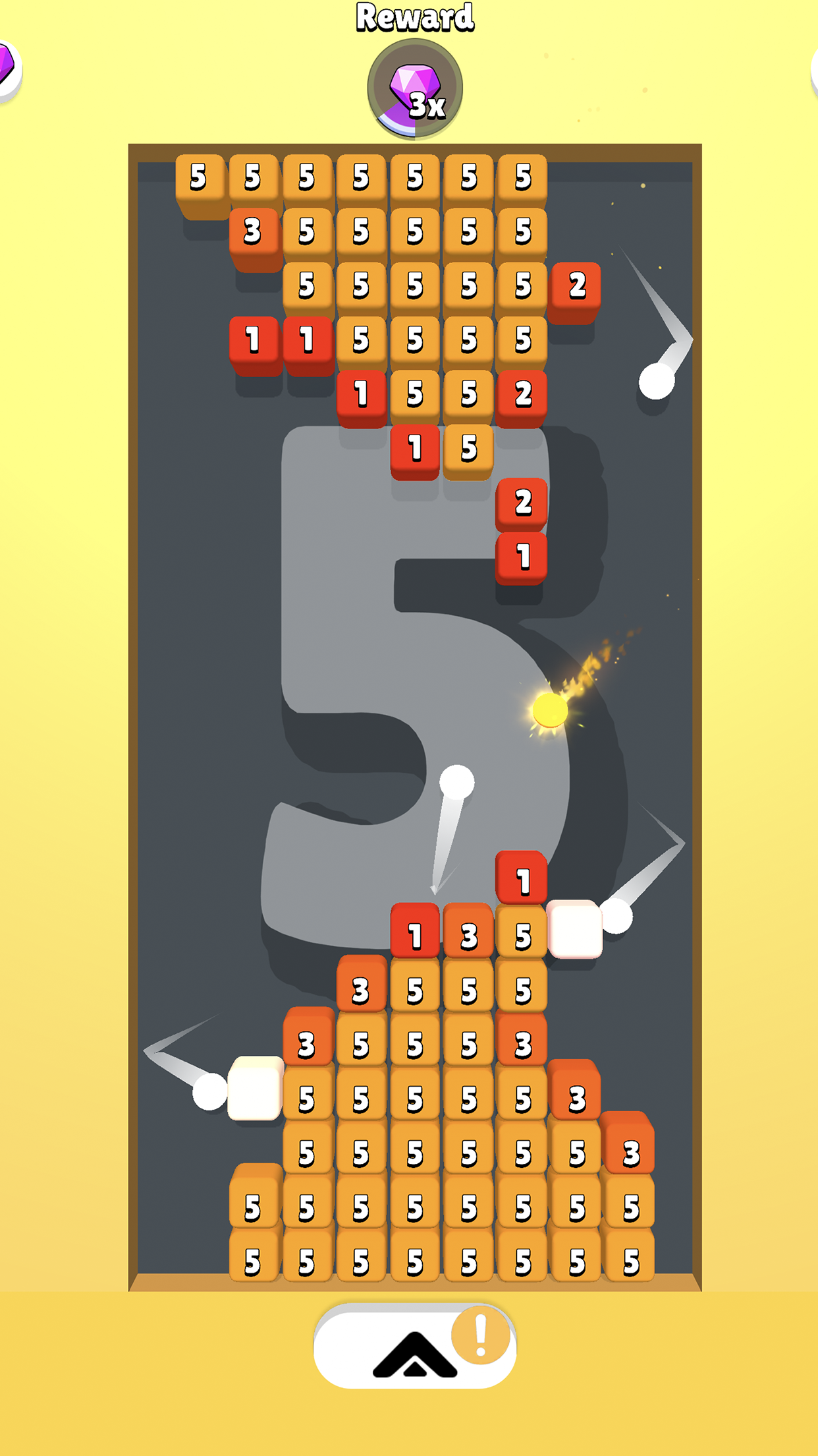 Cuplikan Layar Game Brick Breaker Idle