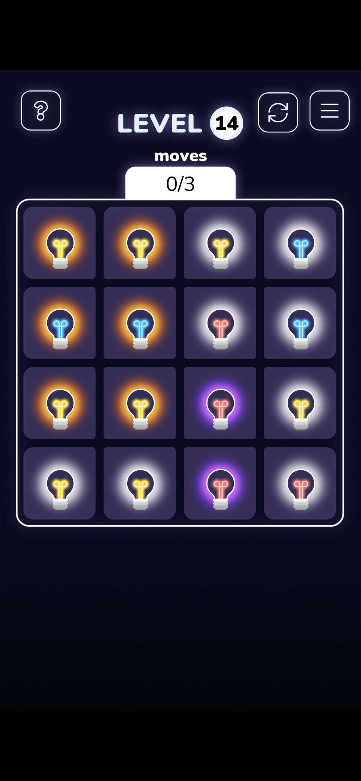 Bulbs 2.0 screenshot game