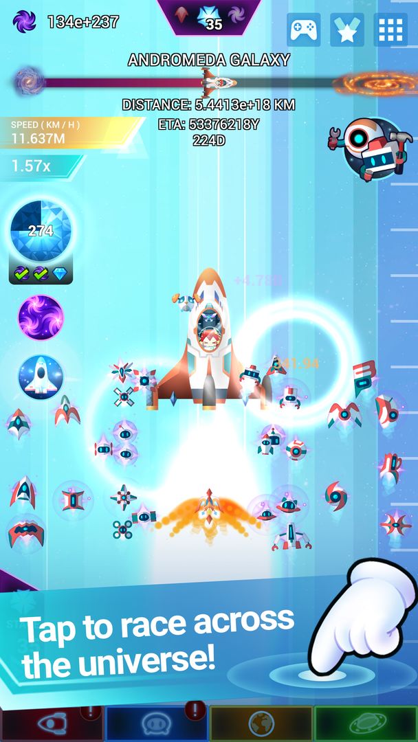 Star Tap - Idle Space Clicker screenshot game