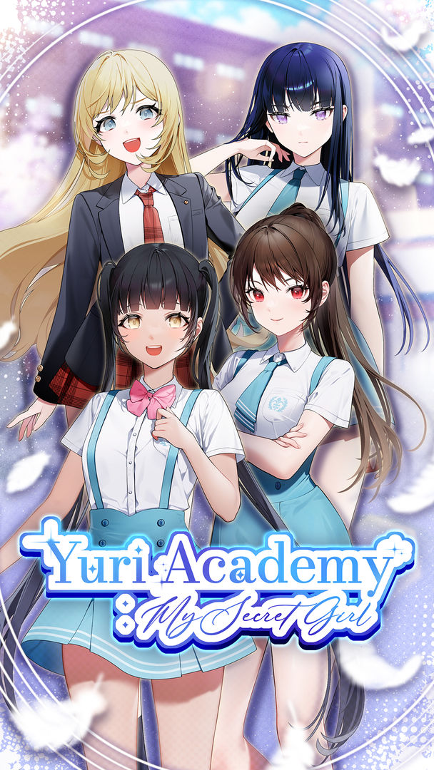 Yuri Academy: My Secret Girl 게임 스크린 샷