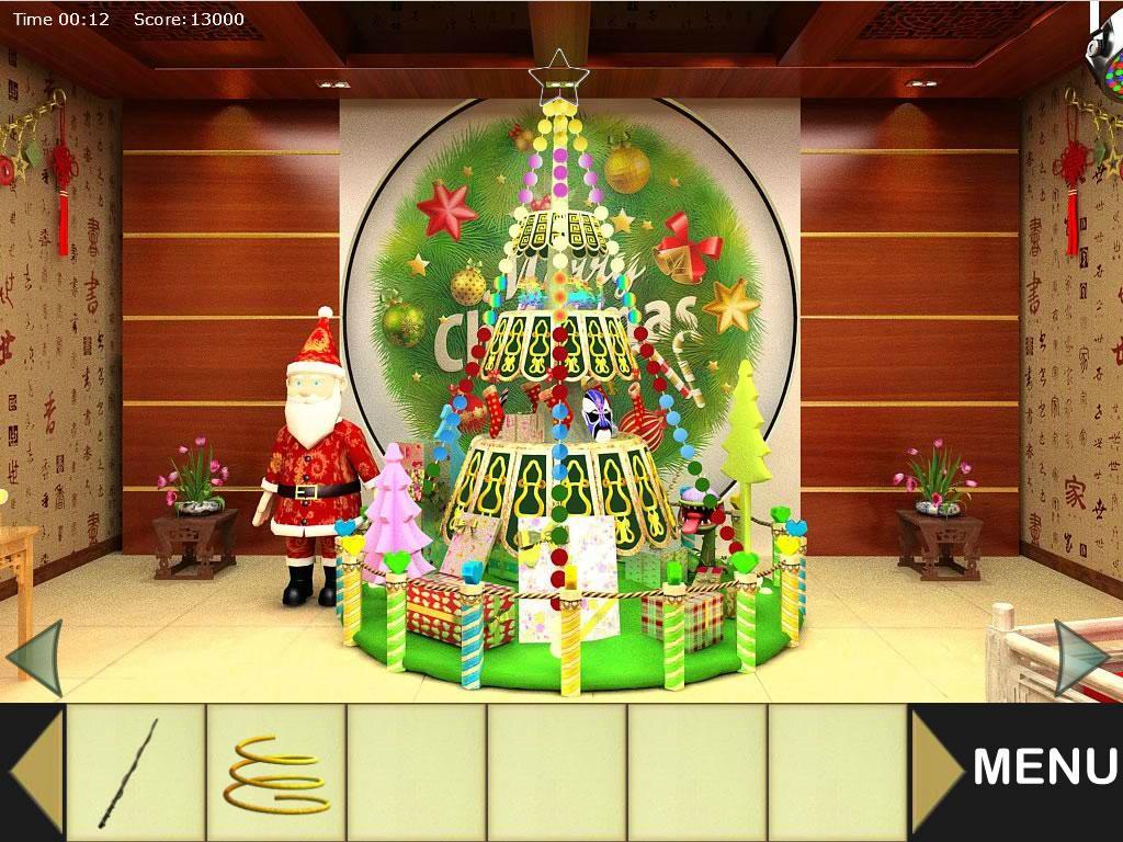 Screenshot of Christmas Party Escape Game
