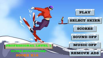 Crazy Ski-Flying 게임 스크린샷