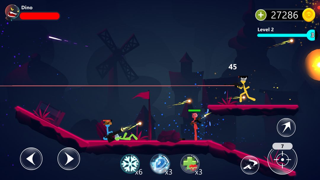 Stickman Fighter Infinity ภาพหน้าจอเกม