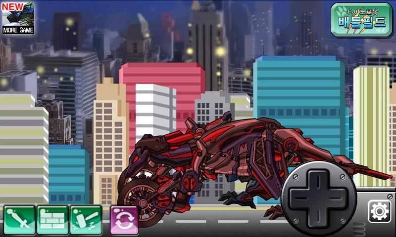 합체! 다이노 로봇 - 콤프소그나투스 공룡게임 screenshot game