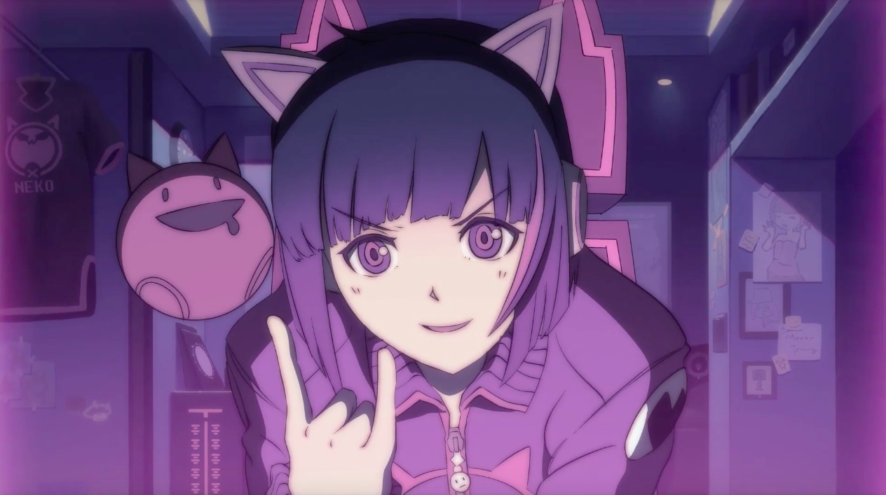 Screenshot of the video of Cytus II