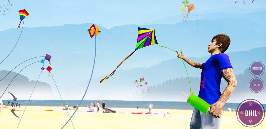Banner of Kite Flying Sim: ហ្គេមខ្លែង 1.0
