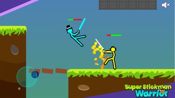 Cuplikan Layar Game Super Stickman Warrior