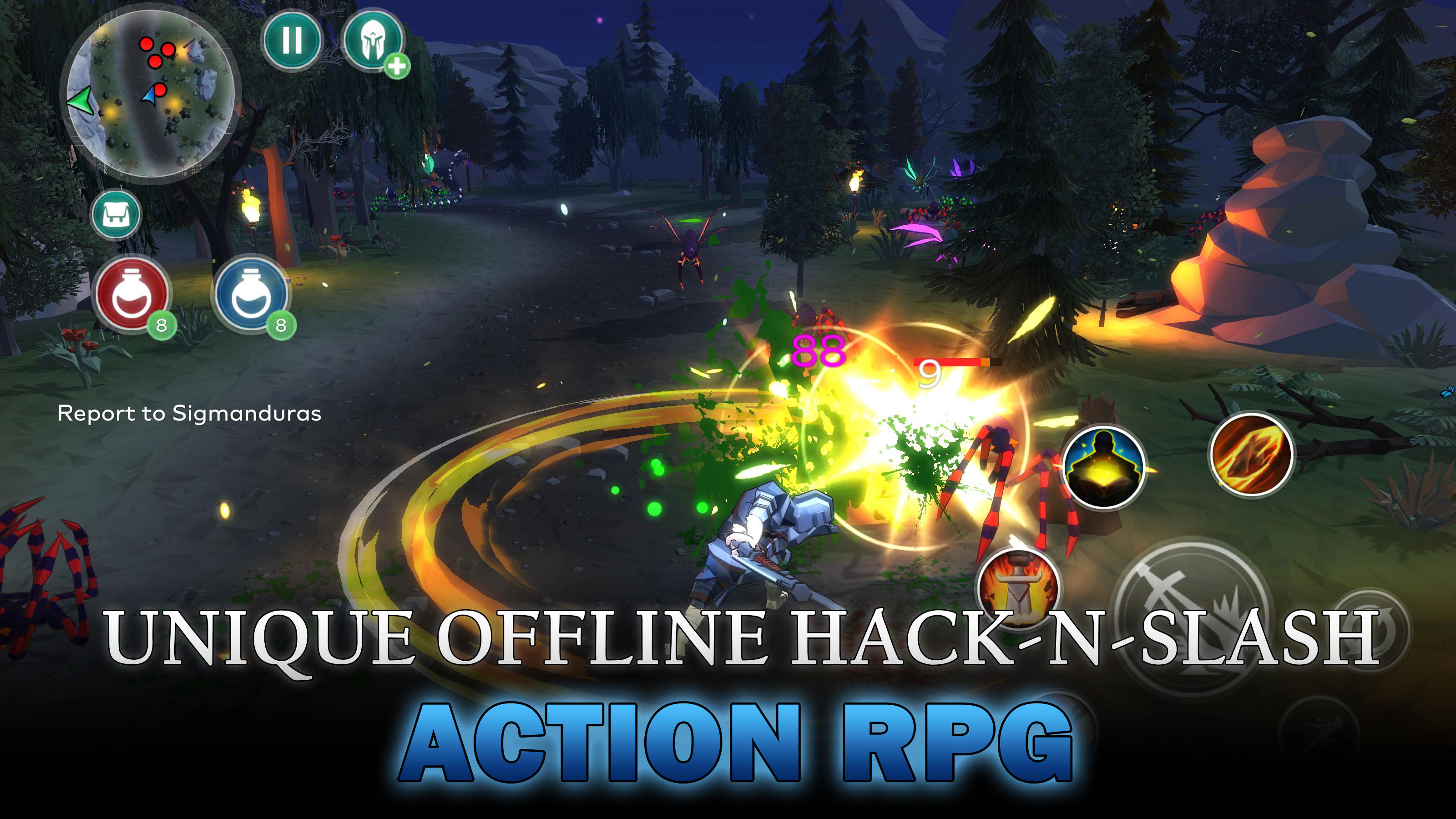 Arcane Quest Legends 2 Offline Game Screenshot
