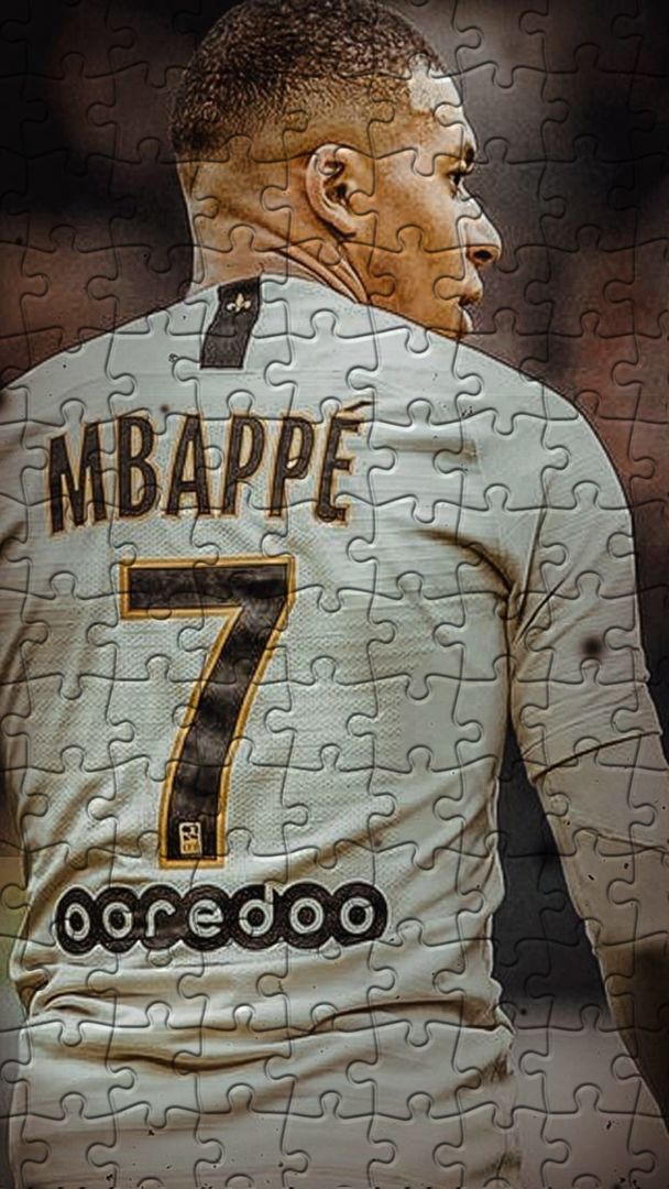 Screenshot of Kylian Mbappé Jigsaw Puzzles