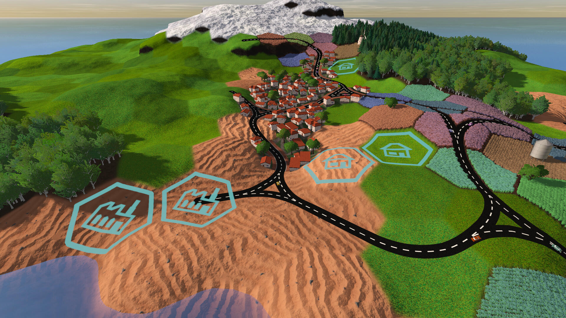 Screenshot of Costa Verde Transport Department