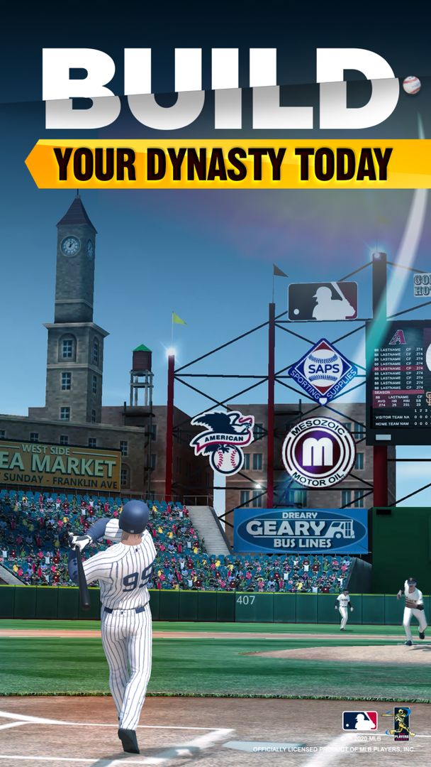 Screenshot of MLB Tap Sports Baseball 2020