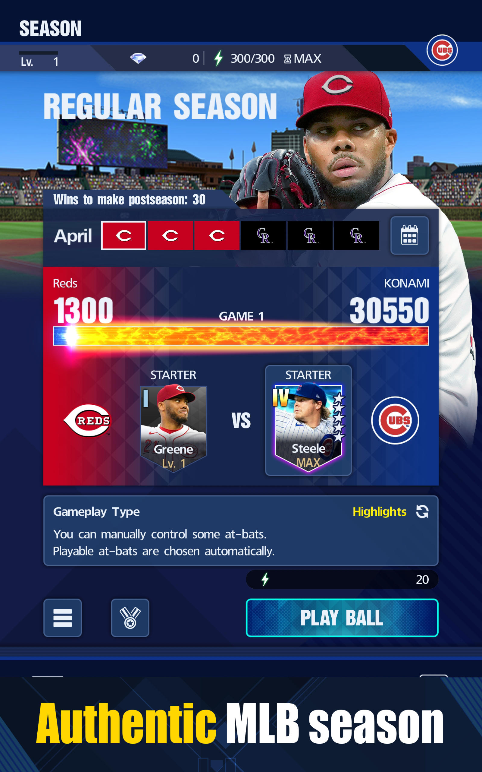 MLB PRO SPIRIT Game Screenshot