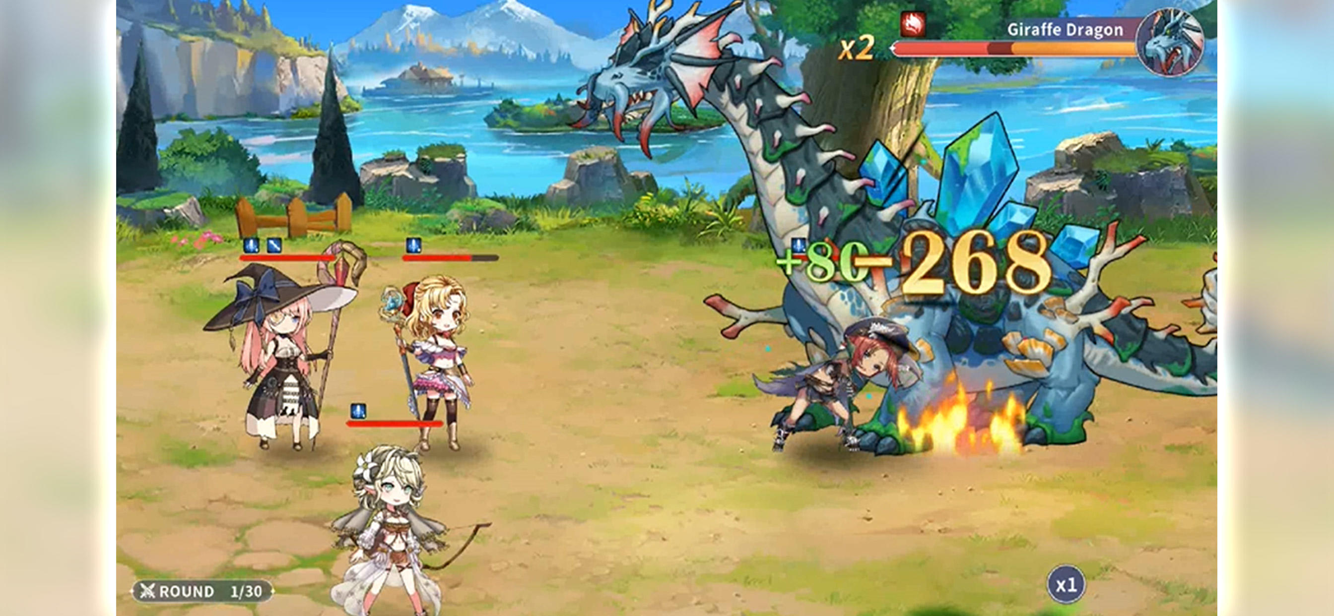 Idle Huntress: Girl's Land EU Game Screenshot
