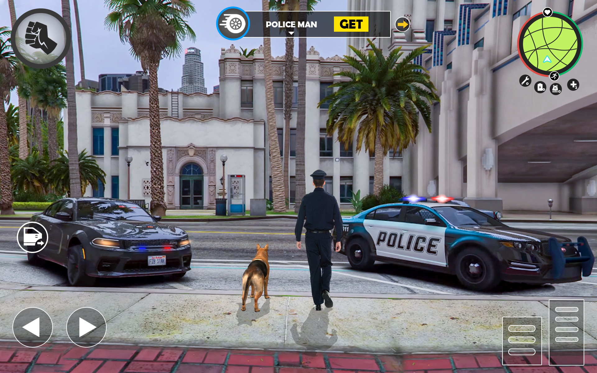 Captura de Tela do Jogo Cop Simulator Police Car Chase