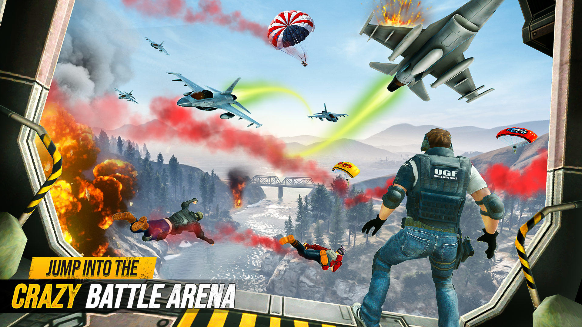 Screenshot 1 of Battle Fire -Trò chơi bắn súng 1.8