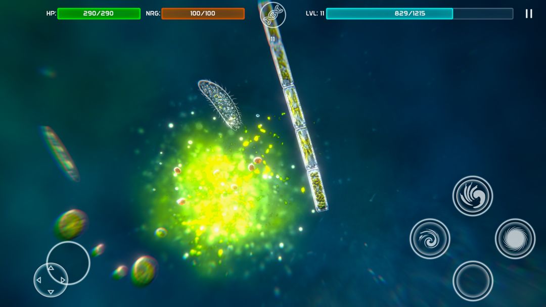 Screenshot of Bionix: Spore Evolution Sim 3D